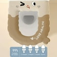 thumbnail image 4 of Ohmyroo EVA Waterproof Toilet Seat Cover Non-Slip For Home Bathroom, 4 of 6