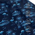 thumbnail image 3 of Fotbe BLUE Flamingo Birds Gorro Clásico de Béisbol, Gorra Ajustable con Broche Snapback, Gorro de Exterior de Algodón Suave, 3 of 6