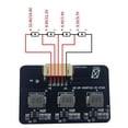 thumbnail image 4 of Active Balance Module, DC2.0-4.5V Battery Equalizer Board Compact Size High Accuracy Less Interference with Wire for Ternary Iron Lithium Battery Pack, 4 of 7