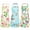 Yellow,Sky Blue, variant on AOWOO 3 Pack Floral Aprons for Women, Adjustable Kitchen Aprons with 2 Pockets Vintage Cute Rose Floral Apron Chef Bakers Apron for Cooking Baking Gardening Apron Gift for Mom Wife Sister Grandma