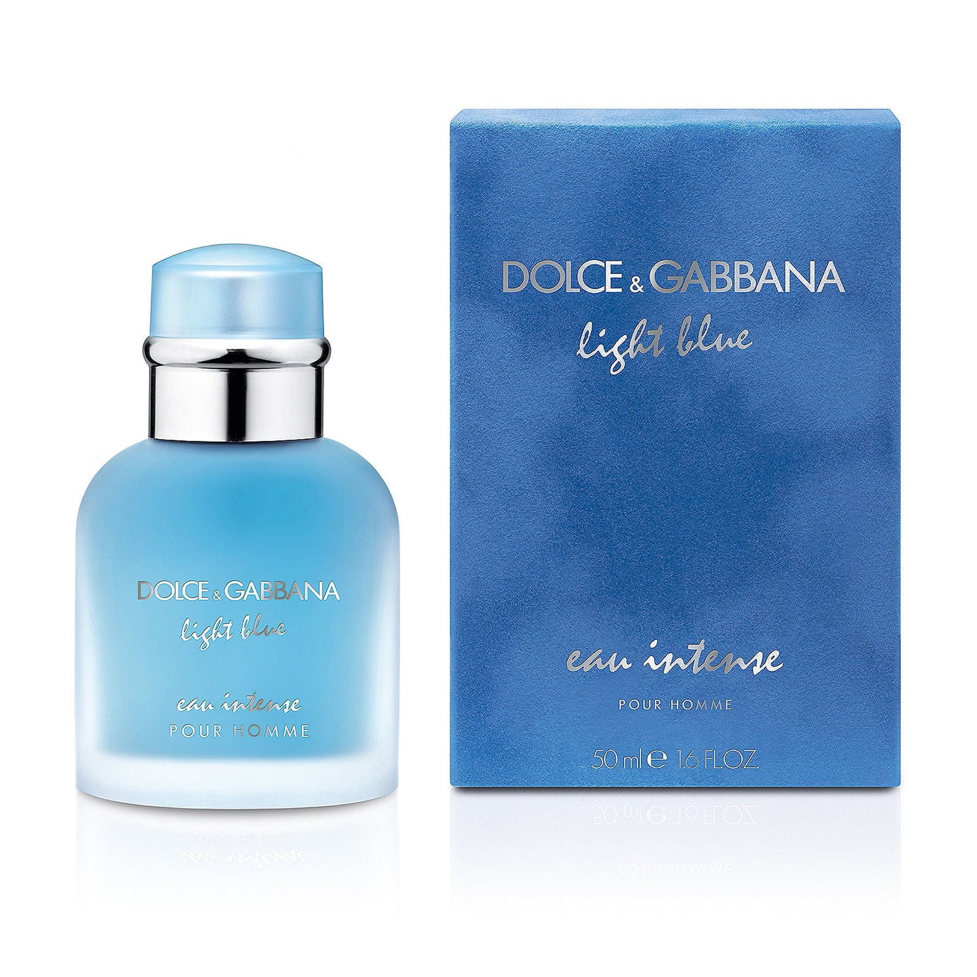 DOLCE & GABBANA Light Blue intense 男性用香水 Dolce & Gabbana Light Blue Eau Intense for Men, 1.6 oz Eau