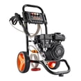 thumbnail image 2 of VEVOR Gas Pressure Washer 2900 PSI and 1.85 Max GPM, Upgrade Aluminum Pump with Spray Gun and Wand, 4 Nozzle Set, Gas Powered Pressure Washer for Cars, Fences, Driveways, Homes, Patios, Furniture, 2 of 9