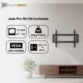 thumbnail image 3 of Soporte de TV/Monitor para Pantallas de 50 a 100 Pulgadas Máx 60 kg, Soporte Pared TV Inclinable. Base para TV/Monitor, Máx VESA 800x600mm, Fabricado en Acero Reforzado., 3 of 7