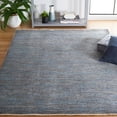 thumbnail image 2 of SAFAVIEH Lasa Laura Solid Polyester Area Rug, Blue/Grey, 8' x 10', 2 of 8