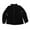 Black, variant on REDARER Girls Long Sleeve Blouse Ruffle Trim Stand Collar Shirt Loose Fit Casual Top Plain Spring Summer Kids Comfortable Wear,Color:Black,Size:7-8 Years