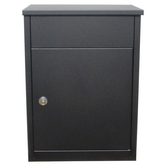 Allux Series Mailboxes Allux 500 (Wall Mount Mail/Parcel Box) in Black color