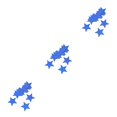 thumbnail image 4 of Juego de Decoraciones para Fiestas Bearachild Accesorios de Estrellas Tipo 30, 4 of 6