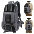 thumbnail image 1 of Mochila de senderismo de 50 l, impermeable, para deportes al aire libre, mochila de viaje, con, 1 of 8