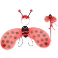 thumbnail image 4 of Disfraz de abeja amarilla de 4 piezas para Halloween, diadema con antenas de abeja para niñas, alas, varita mágica, vestido divertido, conjunto de accesorios de hada, 4 of 6
