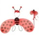 thumbnail image 4 of Disfraz de abeja amarilla de 4 piezas para Halloween, diadema con antenas de abeja para niñas, alas, varita mágica, vestido divertido, conjunto de accesorios de hada, 4 of 6