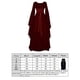 thumbnail image 3 of Qarigey Vestido maxi con cinturón de fiesta de manga larga y cuello para mujer Disfraz de Halloween Cosplay Vestidos vino rojo XL, 3 of 4