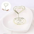 thumbnail image 2 of 20Pcs Table Number Holders, Small Size Table Card Holders, Photo Holder for Centerpieces, Wedding Reception, Birthday (Gold), 2 of 5