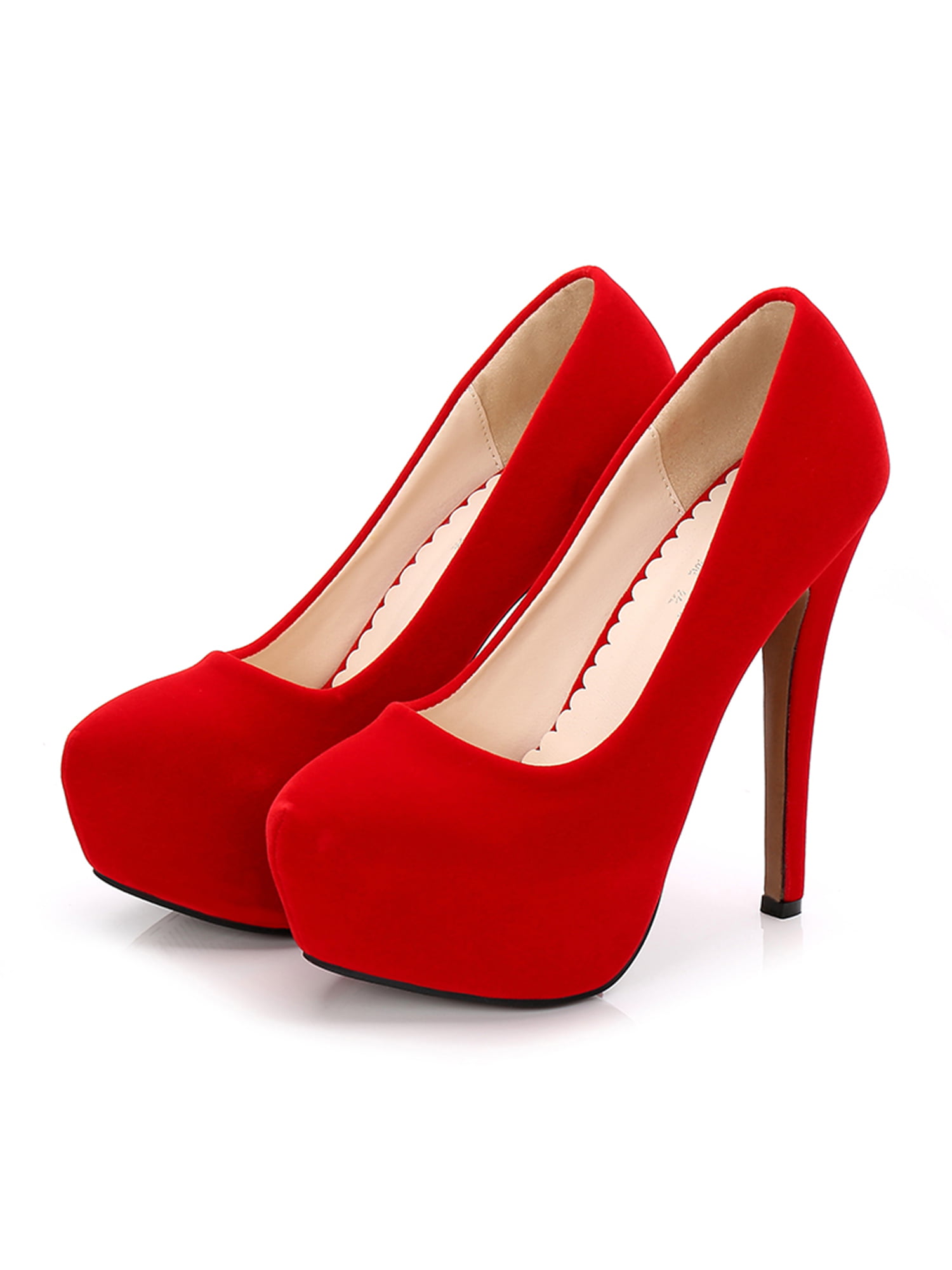 Pumps - Milea-19 - red - high heels Shoes Shop by Fuss Schuhe