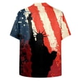thumbnail image 4 of Yindaity Memorial Day Shirts for Men USA American Flag Men Women Kids Bald Eagle Patriotic T-Shirt(Red,5XL), 4 of 6