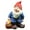 multicolor E, variant on Garden Gnome Statue Resin Miniature Outdoor Dwarf Ornament Weather Resistant Cute Figurine for Yard Patio Porch Lawn Home Indoor Outdoor Decorative Accent