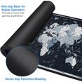 thumbnail image 4 of Large Gaming Mouse Pad with Stitched Edges, 31.5x15.7x0.12 in Extended Computer Keyboard Mouse Mat, Water Resist Non-Slip Mousepad Rubber Base Long XXL Desk Mousepad for Work & Gaming, Home, Map, 4 of 6