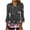 a2#Black, variant on Ichuanyi3/4 Length Sleeve Womens Tops Summer Comfortable Blouses V-Neck T-Shirts Dressy Casual Tops