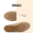 thumbnail image 5 of Dream Pairs Kids Girls Fashion Dance Shoes Slip-On Shoes Children Party Dress Flat Shoes Nina-100 Gold/Glitter Size 2, 5 of 5