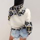 thumbnail image 5 of Gibobby Mujeres S Sudaderas con capucha Mujeres Sweater Pocket Drawstring Long Manga Vintage Hoodie camisa impresa Blouse （Negro， M), 5 of 5