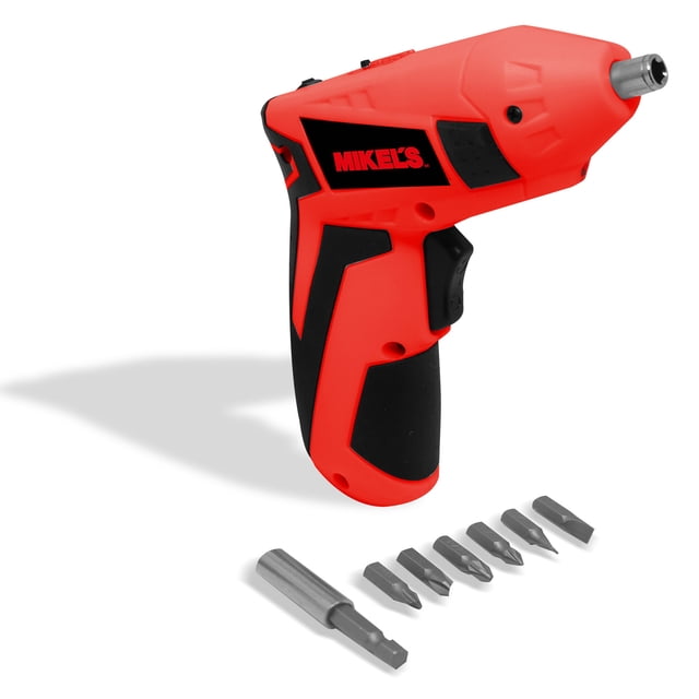 Destornillador MIKELS Torque 6 Nm con luz LED Rojo/negro