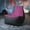 Purple, variant on Jaxx Pixel Gamer Chair - Game Room / Home Theater Bean Bag Chair, Red
