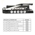 thumbnail image 3 of Engarzadora de mesa Interstate Pneumatics H8-KIT Heavy-Duty con férulas, 3 of 8