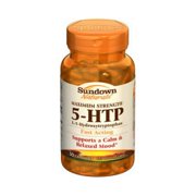 Sundown Naturals Maximum Strength 5 Htp Capsules - 30 Ea