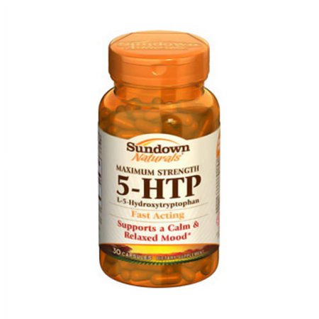 Sundown Naturals Maximum Strength 5 Htp Capsules - 30 Ea