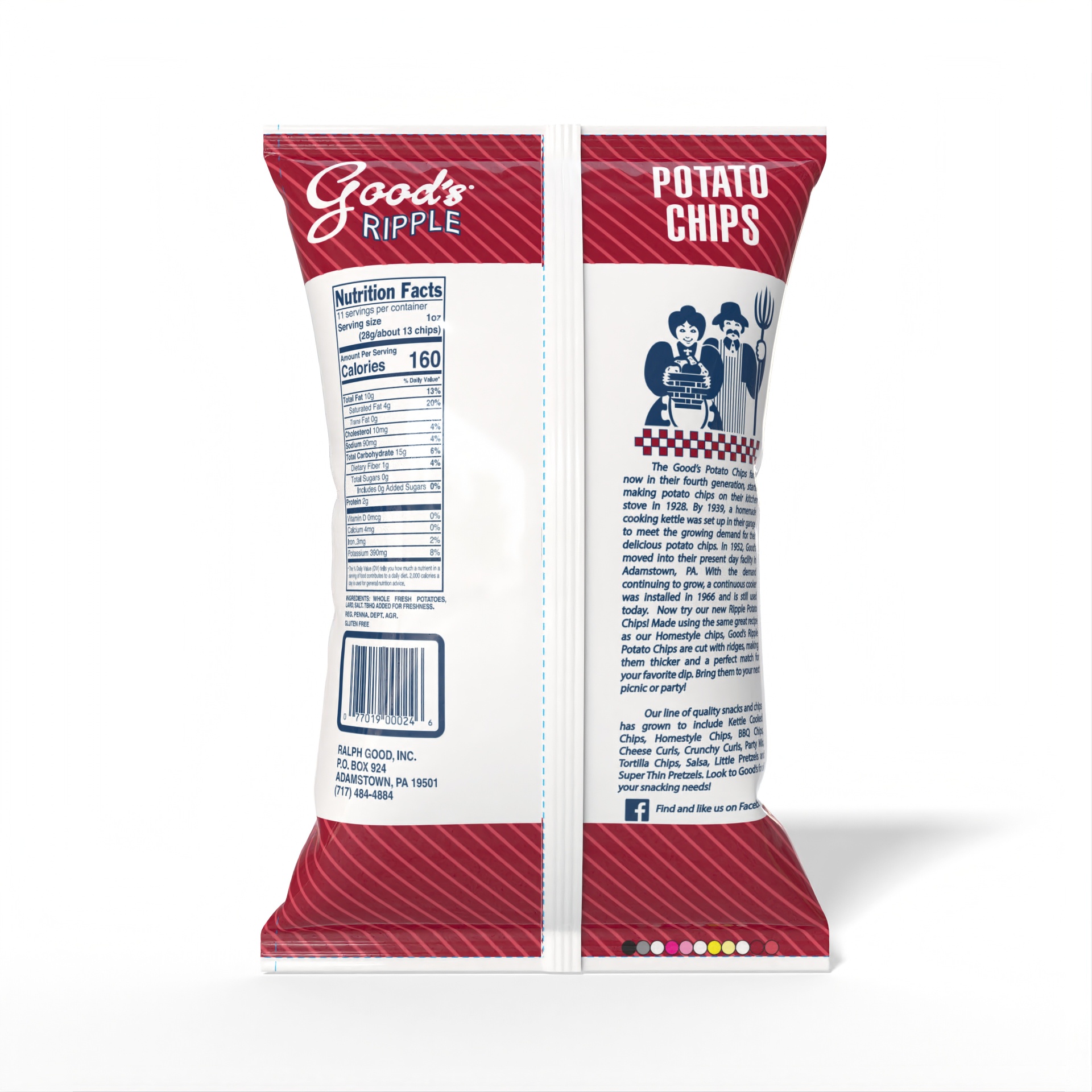 11 oz Good's Ripple Potato Chips