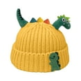 thumbnail image 2 of Hwmodou Toddler Winter Hat Baby Hat Soft Warm Knitted Cute Dinosaurs Boys Girls Kids Beanie, 2 of 5