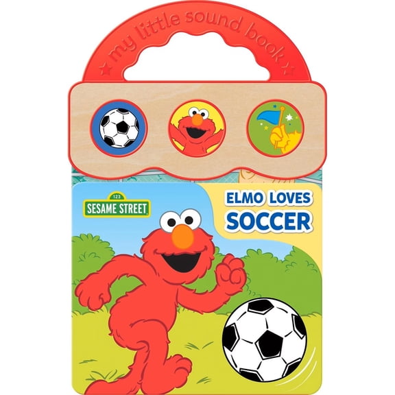 Seasonal: Sesame Street Elmo Loves Soccer By Barry Goldberg