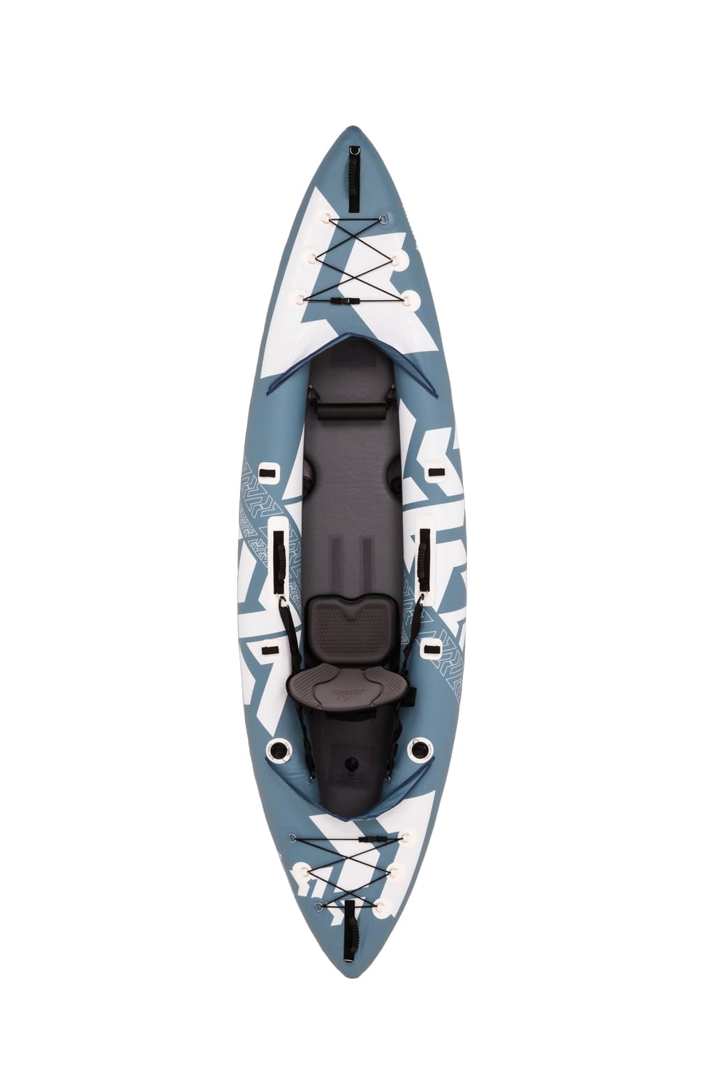 Kokopelli Platte Inflatable Kayak – Lightweight Packable Touring Kayak with Drop-Stitch Floor, Adjustable Seat, Paddle, Pump & Carry Bag