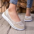 thumbnail image 6 of Women'S Hollow Breathable Soft Sole Lightweight Comfortable Casual Mother Shoes with Multiple Color Options, Women Shoes, Sneakers, 6 of 9