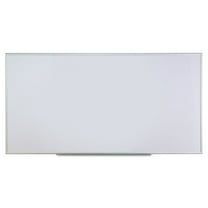 Universal Melamine Dry Erase Board, 96" x 48", Satin-Finished Aluminum Frame