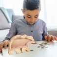 thumbnail image 6 of Handmade Wooden Money Box for Kids, Solid Wood Deposit Bank with Glass Window, Children's Saving Bank Bedroom Decor Gift(B), 6 of 7