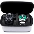 thumbnail image 4 of watch travel case (Gray, 2 slot), 4 of 8