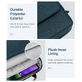 thumbnail image 3 of MoKo 13 Inch Tablet Sleeve Bag, Fits with 13 Inch New iPad Pro M5 & Air M4/M3, iPad Pro 12.9 M2&M1,Surface Laptop Go 12.4,Galaxy Tab S8+/S9+ 12.4,Handle Carrying Case with Shoulder Strap, Indigo, 3 of 7