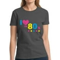 thumbnail image 1 of I Love the 80's Vintage Stars Shirt for Women - S M L XL 2XL 3XL Retro Costume 80s Graphic Tee - T-Shirt 80s Party Tee Gift, 1 of 2
