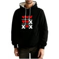 thumbnail image 2 of Ceisia Men Fashion Pockets Long Sleeve Christmas Printing Gift Hooded Pullover Sweatshirts, 2 of 5