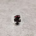 thumbnail image 6 of Natural Garnet Ring, Rough Garnet Gemstone Ring, January Birthstone, Wide Band, 925 Sterling Silver, Womens Ring, Christmas, Thanksgiving, Handmade, Statement Jewelry, Rough Gemstone Jewelry, 6 of 6