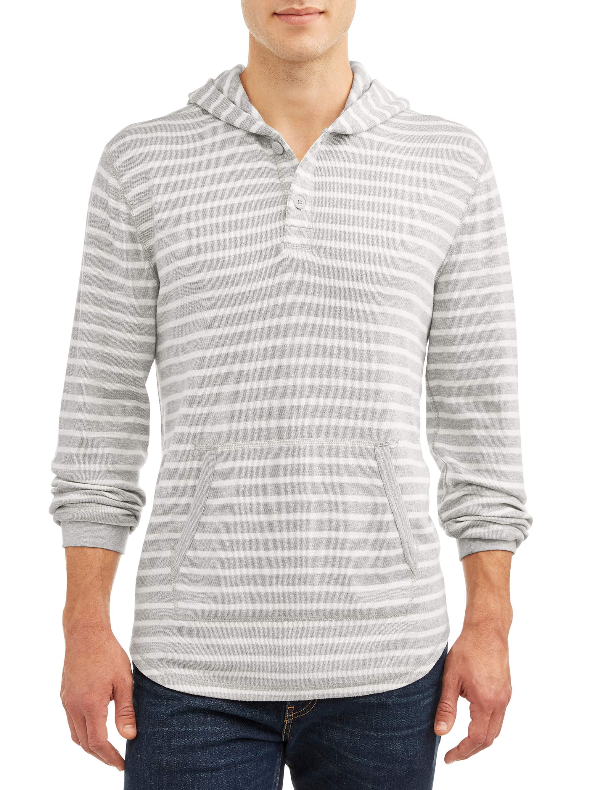 mens henley hoodie