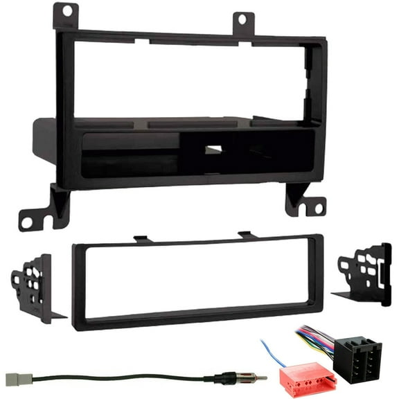 Metra 99-7325B Single DIN Dash Kit for Hyundai 2007-2012 w/ Wire Harness & Antenna Adapter