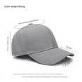 thumbnail image 5 of Men Women Baseball Cap Adjustable Size Classic Dad Hat Plain Golf Hat Low Profile Unisex for Running Workouts and Outdoor Activities All Seasons, 5 of 5