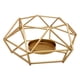 thumbnail image 2 of Portavelas de metal para té, portavelas decorativo de hierro hueco, C, 2 of 8