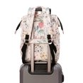 thumbnail image 3 of Mochila Kinmac para portátil, estilo abierto, 15,6 pulgadas, estampado floral, 3 of 9