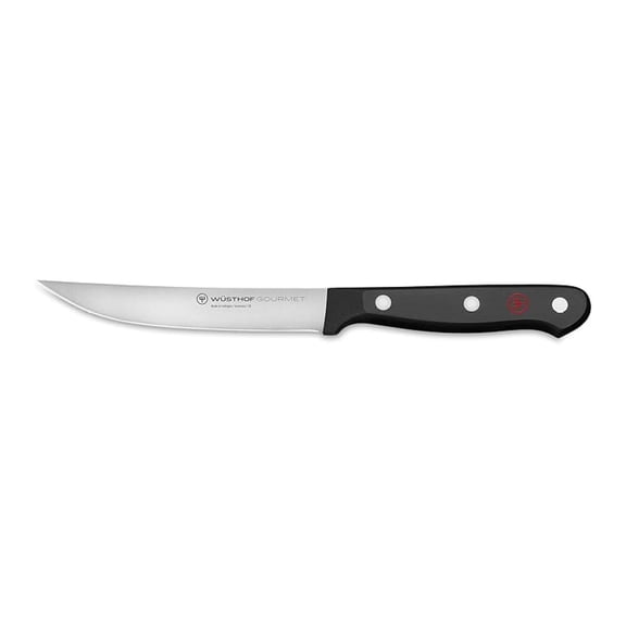 Wusthof 1025046412 Gourmet Steak Knife, 4.5-Inch, Black