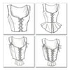 Mccall Patternmisses' Corset-Aa (6-8-10-12)