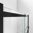 thumbnail image 6 of DreamLine Essence-H 56-60 in. W x 76 in. H Semi-Frameless Bypass Shower Door in Satin Black, 6 of 11