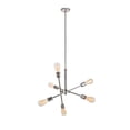 thumbnail image 3 of Axel 6 Lights Polished Nickel Pendant, 3 of 7