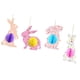 thumbnail image 1 of Decoración Conejo de Pascua Macarena Estatuillas Colgantes Manualidades, 1 of 8